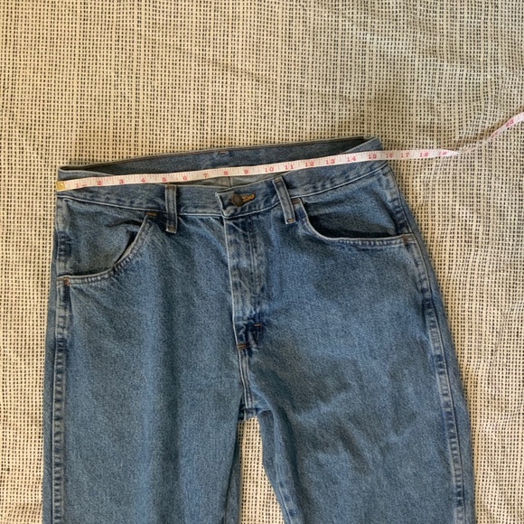 Vintage straight leg cut-off jeans - Picture 7 of 9
